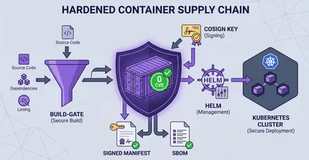 QuenchWorks: Building a 0-CVE Container Image and Helm Chart Catalog