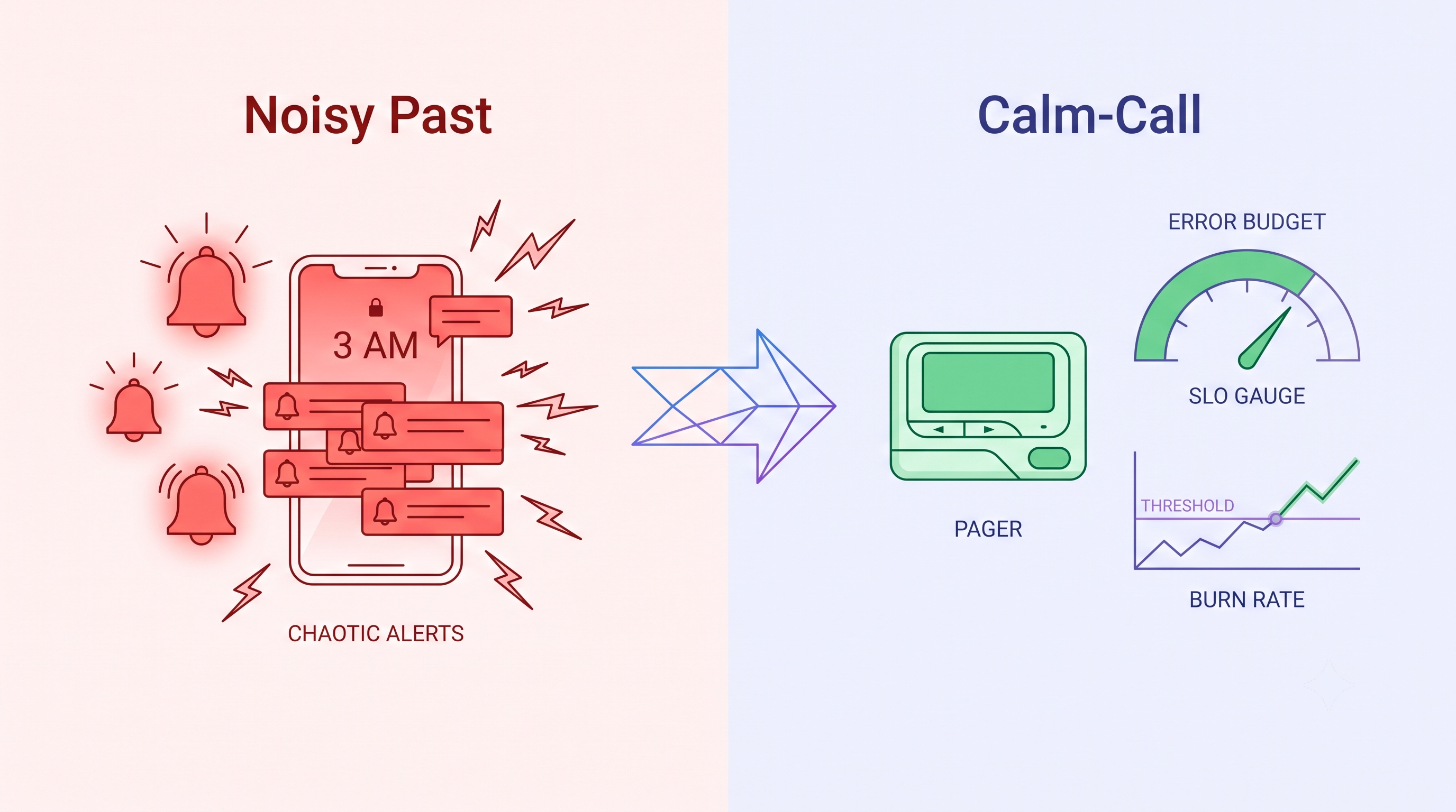 Taming a 3am Pager: SLOs and Error Budgets That Stuck